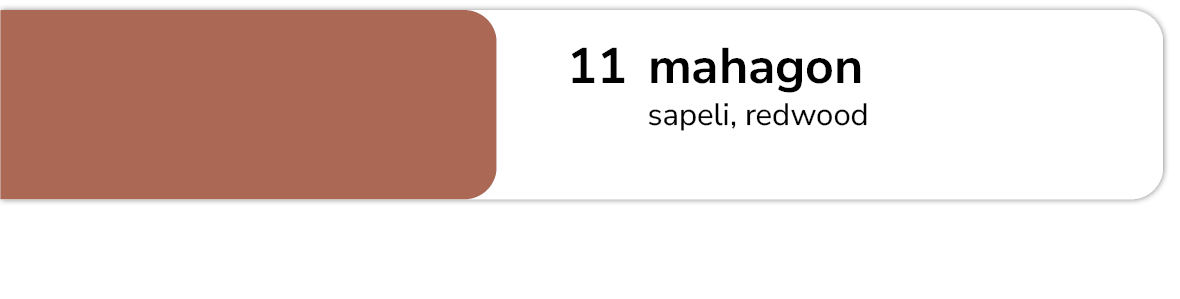 Tmel na dřevo na opravu Holzpaste odstín 11 Mahagon Sapeli Redwood