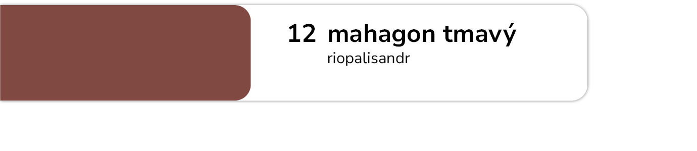 Tmel na dřevo na opravu Holzpaste odstín 12 Mahagon tmavý Riopalisandr