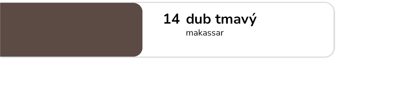 Tmel na dřevo na opravu Holzpaste odstín 14 Dub tmavý Makassar