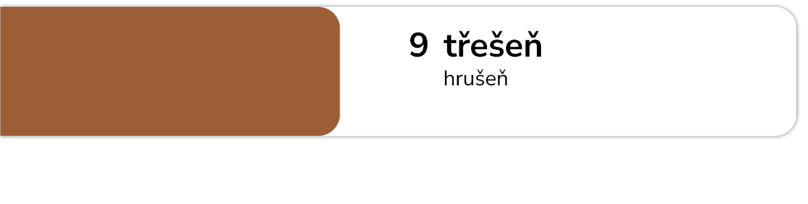 Tmel na dřevo na opravu Holzpaste odstín 9 Třešeň Hrušeň