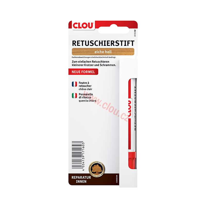 Retušovací tužka CLOU Retuschierstift, blistr, 1 Dub světlý