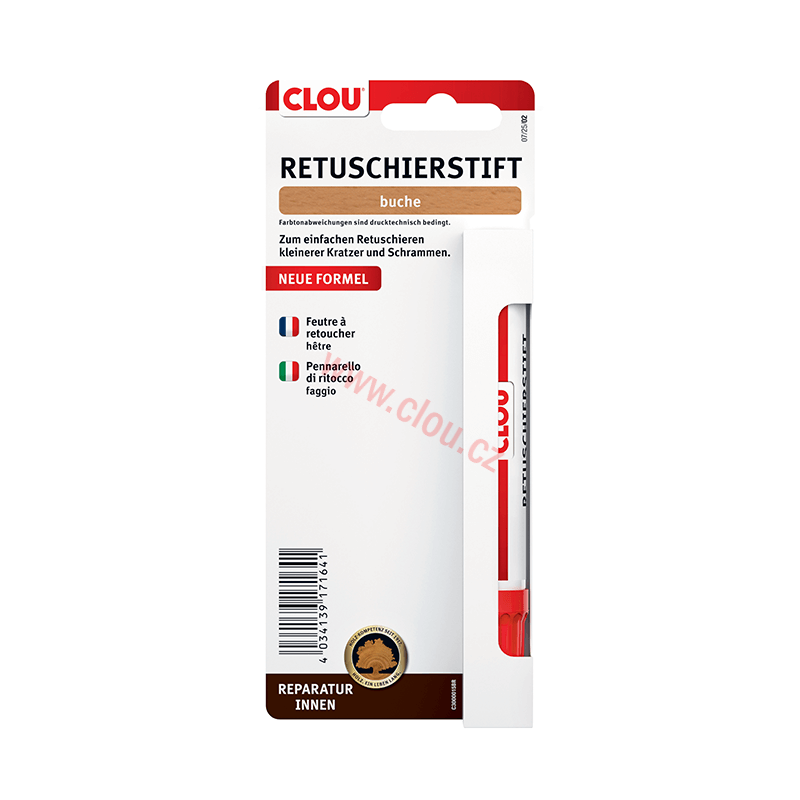 Retušovací tužka CLOU Retuschierstift, blistr, 15 Buk