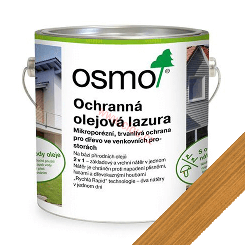 700 Ochranná olejová lazura 2,5 l, Borovice