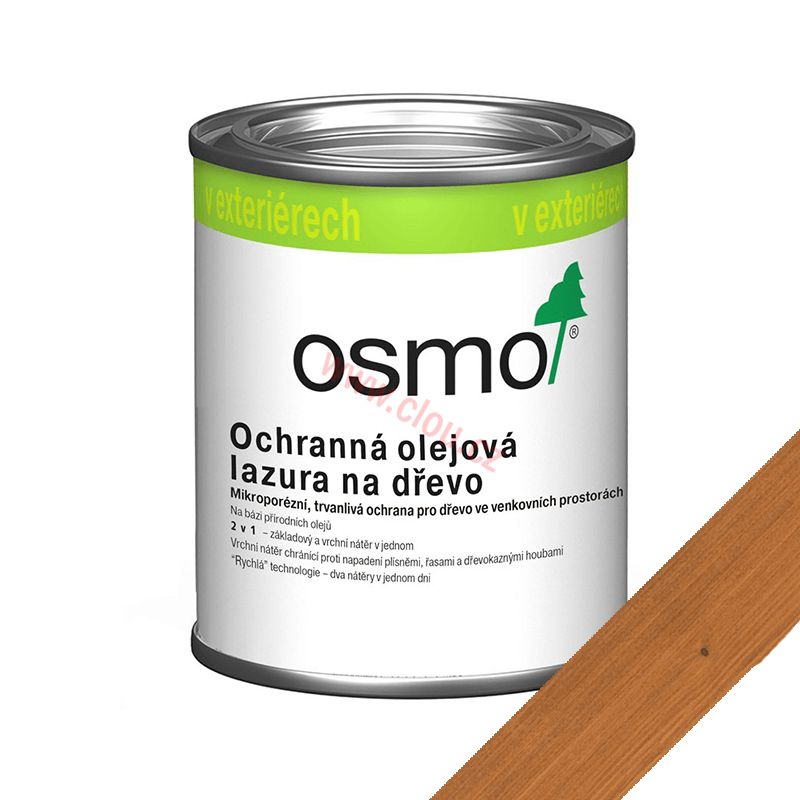 728 Ochranná olejová lazura 125 ml, Cedr