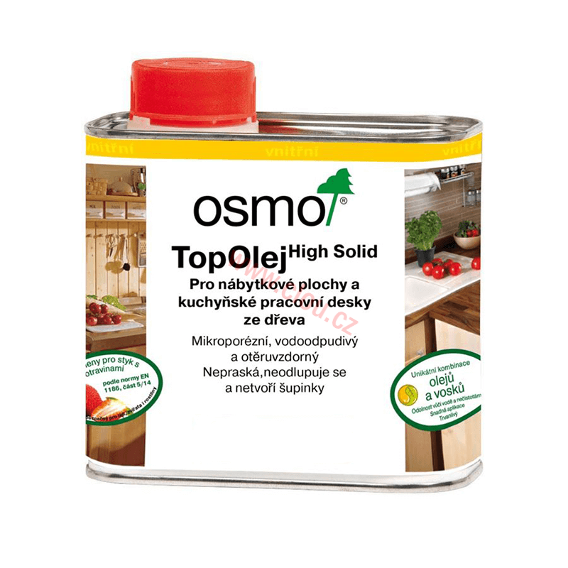 OSMO TOP olej 500 ml, různé odstíny
