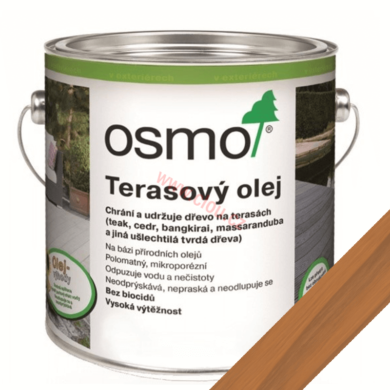 004 Terasový olej 2,5 l, Douglasie