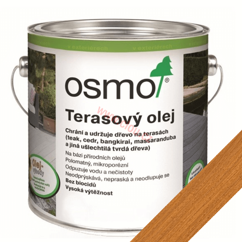 009 Terasový olej 2,5 l, Modřín