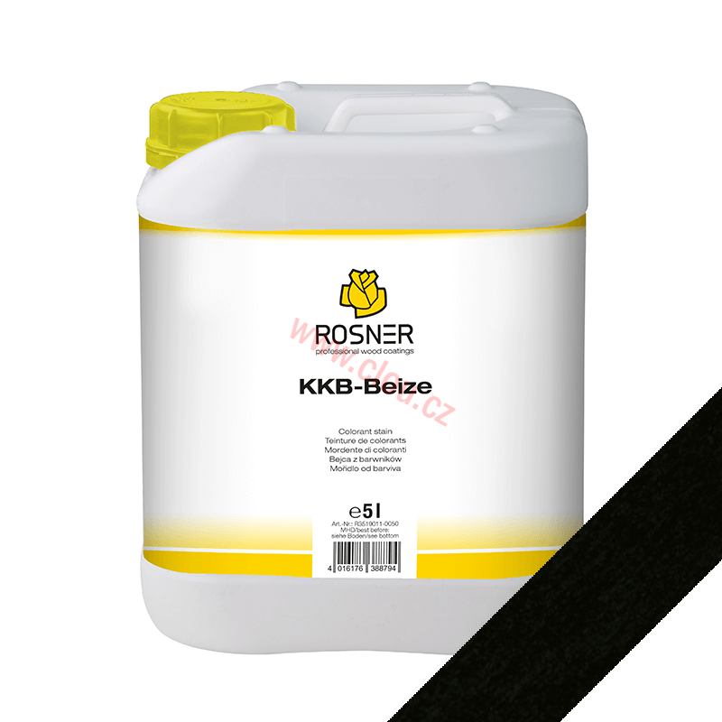 Mořidlo Rosner KKB podle Kf-Beize 5l, 2222 černá