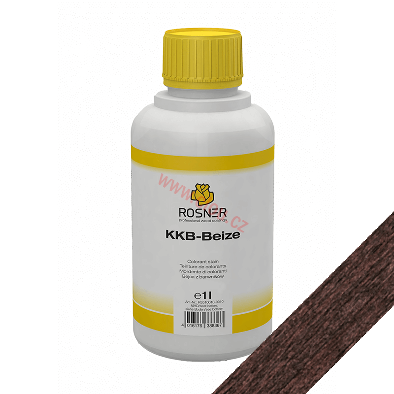 Mořidlo Rosner KKB podle UHB 1l, 2530 ořech tmavý