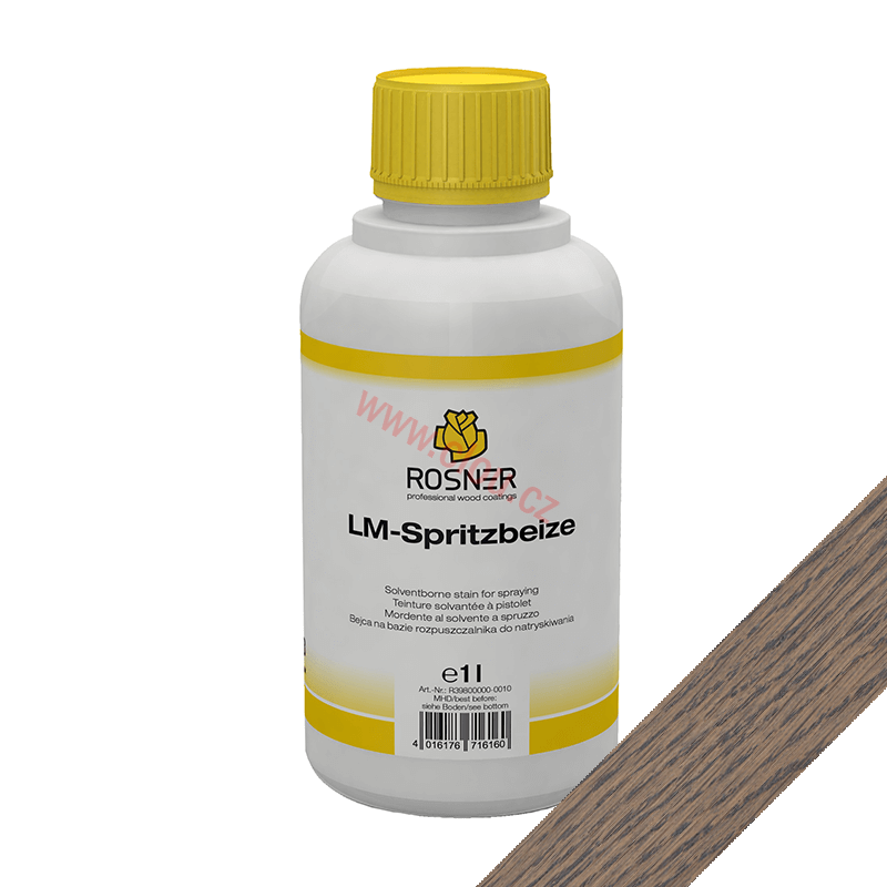Mořidlo Rosner LM Spritzbeize podle Rustikalbeize 1l, 2578 tmavě šedé)