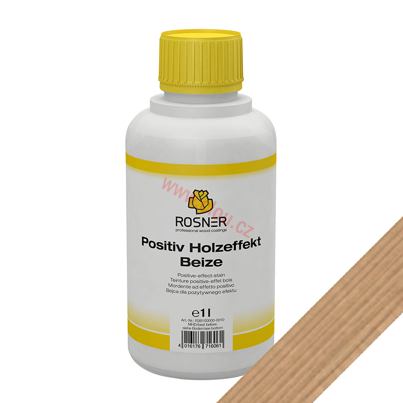 Mořidlo Rosner Positiv Holzeffektbeize podle Nadelholzbeize 1l, 27405