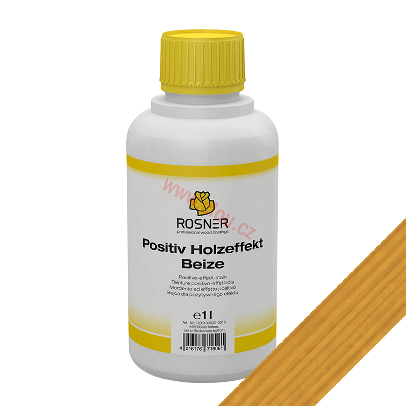 Mořidlo Rosner Positiv Holzeffektbeize podle Nadelholzbeize 1l, 27406