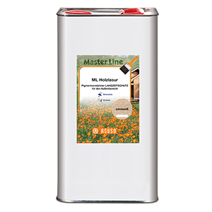 Olejová lazura na dřevo ASUSO ML Holzlasur 5 l, různé odstíny