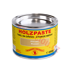 NOVÝ OBAL - PŮVODNÍ RECEPTURA Tmel na dřevo Holzpaste vodou ředitelný 250g, různé odstíny