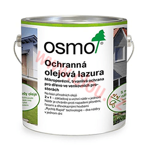 OSMO Ochranná olejová lazura 2,5 l, různé odstíny