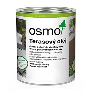OSMO Terasový olej 750 ml, různé odstíny