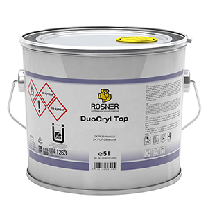 Rosner bezbarvý lak DuoCryl Top 5 hluboce matný, různá balení