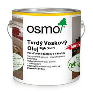 OSMO Tvrdý voskový olej Original barevný 2,5 l, různé odstíny