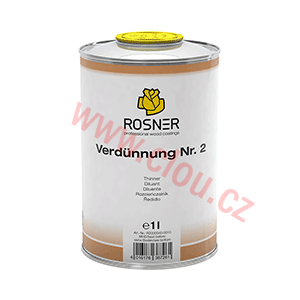 Rosner Verdünnung Nr. 2, ředidlo pro nitrolaky 1 l