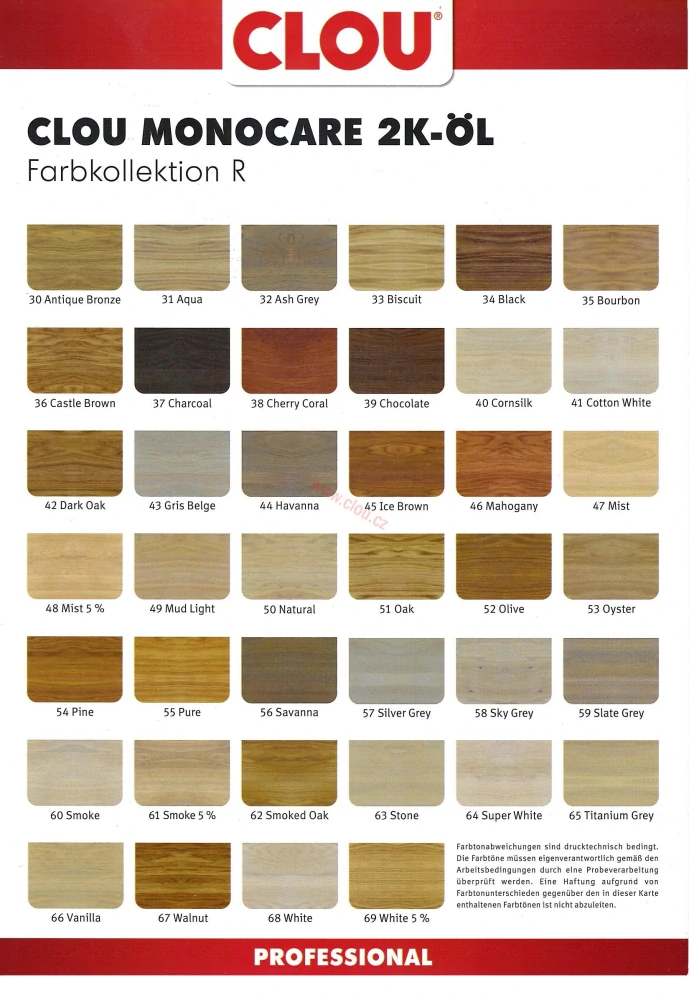 MONOCARE 2K-olej, 41 bílá Cotton White 1,0 l