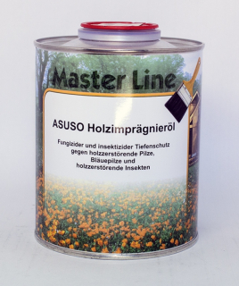  ASUSO Impregnační olej pro exteriér, různá balení