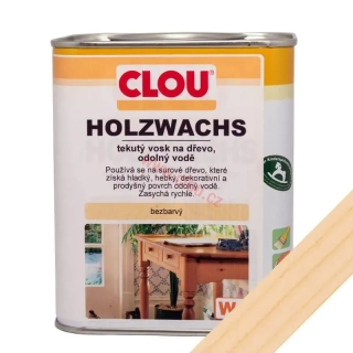 Tekutý vosk na dřevo W1 Holzwachs, bezbarvý, různá balení