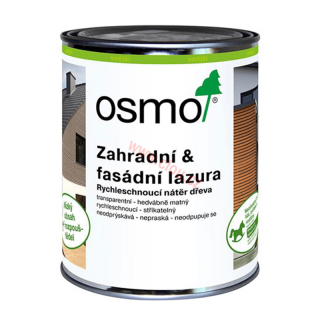 OSMO Zahradní & Fasádní lazura na bázi vody 750 ml, různé odstíny