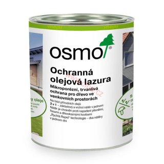 OSMO Ochranná olejová lazura 750 ml, různé odstíny