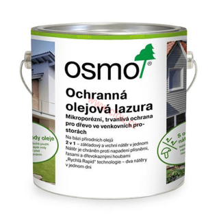 OSMO Ochranná olejová lazura 2,5 l, různé odstíny