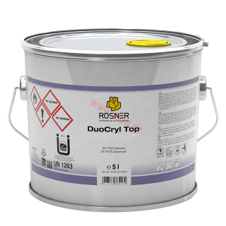 Rosner bezbarvý lak DuoCryl Top, různé stupně lesku