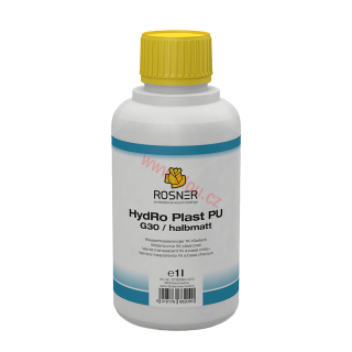 Rosner vodou ředitelný lak HydRo Plast PU G30 polomatný, různá balení