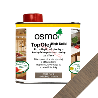 OSMO 3039 TOP olej 500 ml Grafit