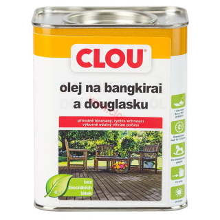 Olej na dřevěné terasy Bangkirai- & Douglasien-Öl, různá balení